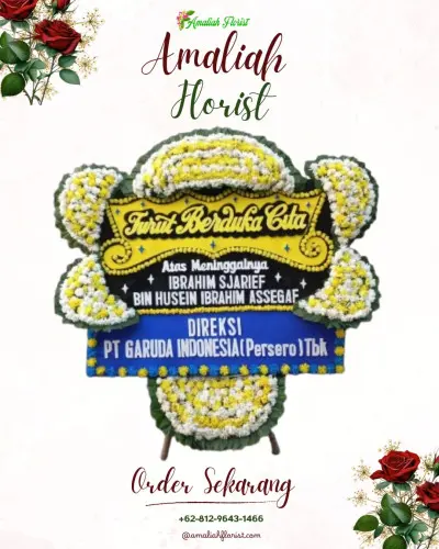 Papan Bunga Duka di Indihiang